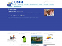 ubpn.org Webseite Vorschau