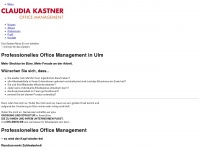 office-kastner.de Webseite Vorschau