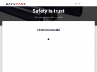 safepart.de Webseite Vorschau
