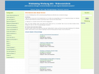 webkatalog-werbung.info Webseite Vorschau
