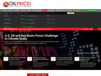 oilprice.com Webseite Vorschau