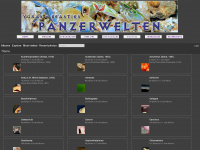 panzerwelten.de Webseite Vorschau