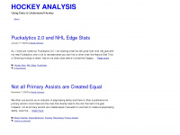 Hockeyanalysis.com