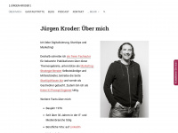 juergenkroder.com Webseite Vorschau
