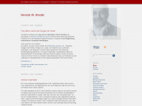 henryk-broder.com Webseite Vorschau