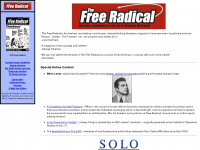 freeradical.co.nz Webseite Vorschau