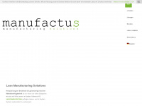 manufactus.com Webseite Vorschau