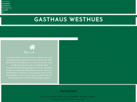 gasthaus-westhues.de Webseite Vorschau