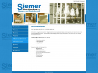 siemer-maschinenbau.com Webseite Vorschau