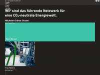 energie-cluster.ch Webseite Vorschau