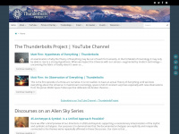 thunderbolts.info Webseite Vorschau