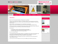 elektrotechnik-bewer.de Webseite Vorschau