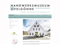 handwerksmuseum-ovelgönne.de Webseite Vorschau