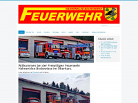 ff-hahnenklee-bockswiese.de Webseite Vorschau