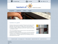 haertsch.ch Webseite Vorschau
