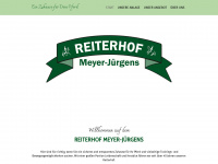 reiterhof-meyer-juergens.de Webseite Vorschau