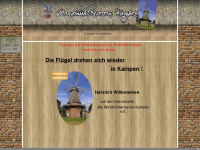 windmuehle-kampen.de Webseite Vorschau
