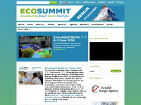 ecosummit.net Webseite Vorschau