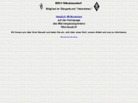mgv-nikolausdorf.de Webseite Vorschau