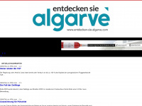 entdecken-sie-algarve.com Webseite Vorschau