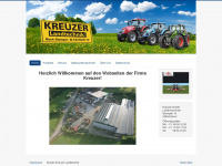kreuzer-landtechnik.de Webseite Vorschau