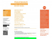 frauenhaus-basel.ch Webseite Vorschau