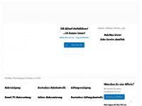 rohrmax.ch Webseite Vorschau