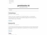 gameklassiker.de Webseite Vorschau