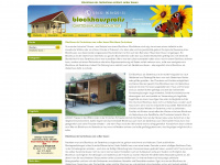 blockhaus-gartenhaus.net Webseite Vorschau