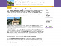 drome-provence.com Webseite Vorschau