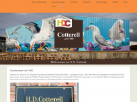 cotterell.de Webseite Vorschau