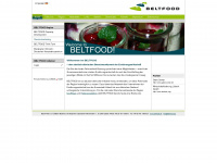 beltfood.de Webseite Vorschau