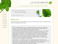 dieter-schmutzer.at Webseite Vorschau