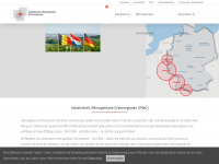 metropolitane-grenzregionen.eu Webseite Vorschau