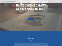 alemannia-koenigsberg.de Webseite Vorschau