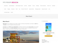 my-miami-beach.de Webseite Vorschau