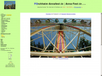 forchheim-annafest.de Webseite Vorschau