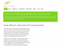 energy-efficiency-watch.org Webseite Vorschau
