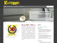 kultraum.com Webseite Vorschau