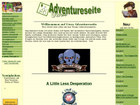uwes-adventureforum.de Webseite Vorschau