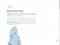 region-donau-wald.de Webseite Vorschau