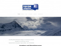 tucom.ch Webseite Vorschau
