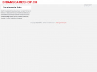 briansgameshop.ch Webseite Vorschau