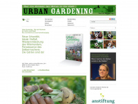 urban-gardening.eu Webseite Vorschau
