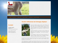 groenegau-alpacas.de Webseite Vorschau