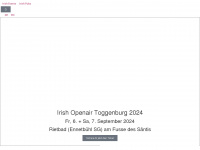 irish-openair.ch Webseite Vorschau