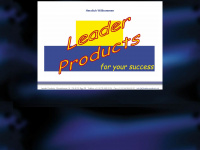 leader-products.ch Webseite Vorschau