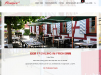 frohsinn-arbon.ch Webseite Vorschau