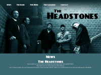 the-headstones.de Webseite Vorschau