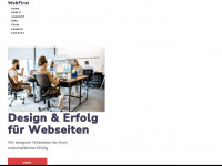 webfirst.ch Webseite Vorschau